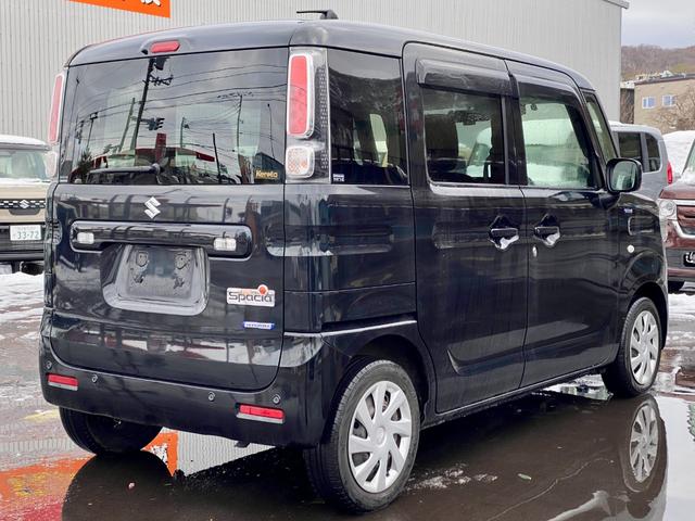 スペーシア ハイブリッドＧ　スマートキー　マイルドハイブリッド　プッシュスタート　アイドリングストップ　電動格納ミラー　シートヒーター　両側スライドドア　ハロゲンヘッドライト　フルタイム４ＷＤ（10枚目）