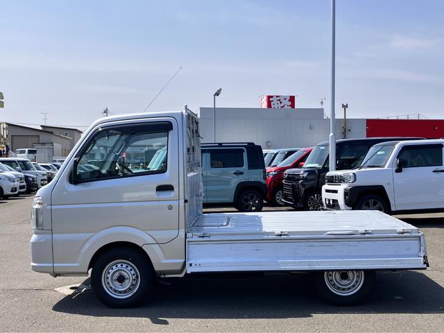 キャリイトラック ＫＣパワステ農繁仕様　パワーステアリング　ハロゲンヘッドライト　５速マニュアル　横滑り防止　デフロック　エアバッグ　パートタイム４ＷＤ　純正スピーカー付きラジオ（12枚目）