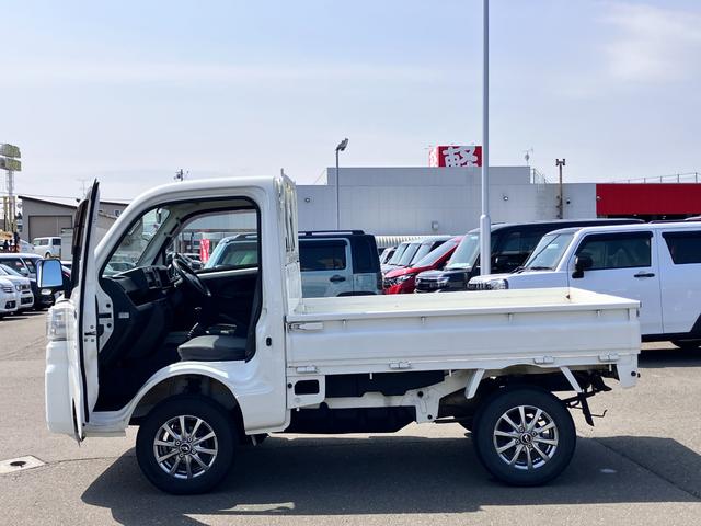 ハイゼットトラック スタンダード　パートタイム４ＷＤ　横滑り防止　パワーステアリング　マニュアルエアコン　ハロゲンヘッドライト　エアバッグ　純正アルミホイール　ＬＥＤヘッドライト（6枚目）