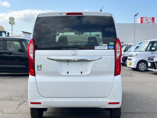 Ｎ－ＢＯＸ Ｌ　衝突被害軽減ブレーキ　ＡＣＣ　両側スライドドア　ＬＥＤヘッドライト　オートライト　オートハイビーム　社外ナビゲーション　バックカメラ　ＥＴＣ　電動格納ミラー　シートヒーター　オートエアコン　４ＷＤ（9枚目）