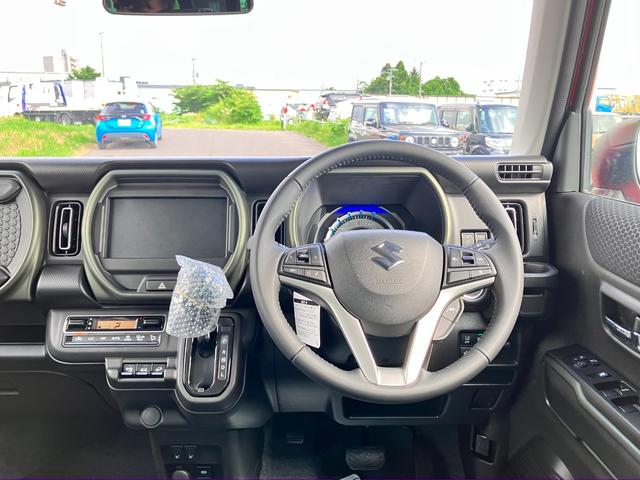 ハスラー タフワイルド　届出済み未使用車　デュアルカメラブレーキサポート　アダプティブクルーズコントロール　ＬＥＤヘッドライト　ＬＥＤフォグランプ　オートライト　マイルドハイブリッド　シートヒーター　フルタイム４ＷＤ（19枚目）