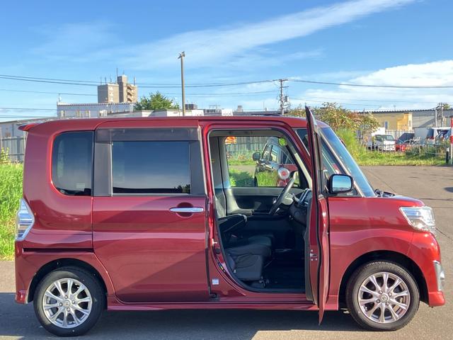 タント カスタムＸ　トップエディションＳＡＩＩ　スマートアシスト　片側電動スライドドア　イージークローザー　純正８ｉｎｃナビゲーション　バックカメラ　フルセグテレビ　Ｂｌｕｅｔｏｏｔｈ　スマートキー　プッシュスタート　ＬＥＤヘッドライト　４ＷＤ（13枚目）