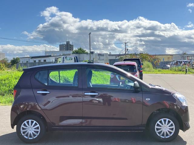 ミライース Ｌ　ＳＡＩＩＩ　届出済み未使用車　スマートアシスト　キーレスエントリー　アイドリングストップ　クリアランスソナー　ハロゲンヘッドライト　オートライト　オートハイビーム　オーディオレス　フルタイム４ＷＤ（12枚目）
