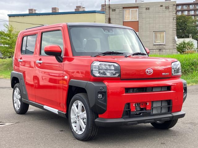 タフト Ｇ　届出済み未使用車　スマートアシスト　アダプティブクルーズコントロール　スマートキー　ＬＥＤヘッドライト　ＬＥＤフォグランプ　オートライト　ガラスルーフ　電動パーキングブレーキ　オーディオレス　４ＷＤ（13枚目）