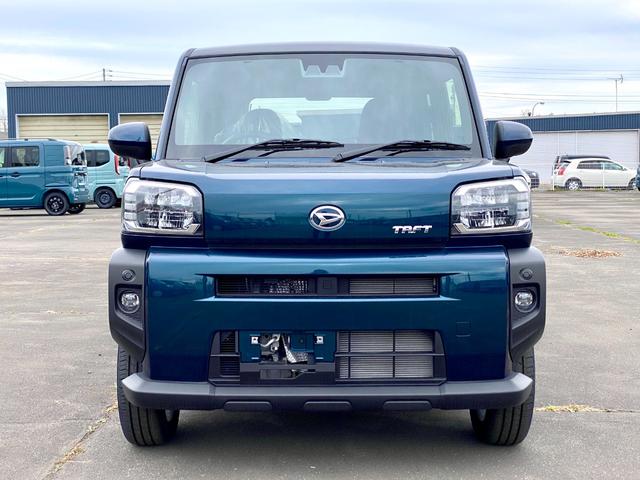 タフト Ｇ　届出済み未使用車　スマートアシスト　ガラスルーフ　ＬＥＤヘッドライト　ＬＥＤフォグランプ　クルーズコントロール　オーディオレス　電動パーキングブレーキ　ブレーキホールド　シートヒーター　４ＷＤ（2枚目）