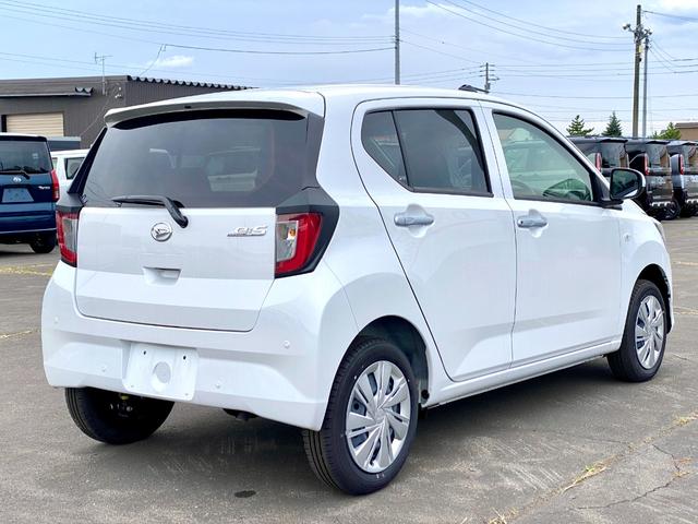 ミライース Ｘ　ＳＡＩＩＩ　届出済み未使用車　　スマートアシスト　キーレスエントリー　電動格納ミラー　クリアランスソナー　アイドリングストップ　横滑り防止　ＬＥＤヘッドライト　オートライト　オートハイビーム　オーディオレス（10枚目）