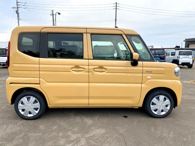 スペーシア ハイブリッドＧ　届出済み未使用車　両側スライドドア　デュアルセンサーブレーキサポートＩＩ　ＬＥＤヘッドライト　オートライト　オートハイビーム　オーディオレス　クリアランスソナー　シートヒーター　フルタイム４ＷＤ（11枚目）