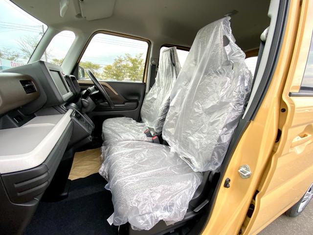 スペーシア ハイブリッドＧ　届出済み未使用車　両側スライドドア　デュアルセンサーブレーキサポートＩＩ　ＬＥＤヘッドライト　オートライト　オートハイビーム　オーディオレス　クリアランスソナー　シートヒーター　フルタイム４ＷＤ（16枚目）