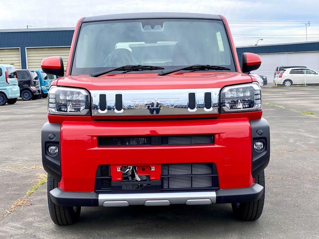 タフト Ｇ　クロムベンチャー　届出済み未使用車　スマートアシスト　ガラスルーフ　ＬＥＤヘッドライト　ＬＥＤフォグランプ　クルーズコントロール　オーディオレス　電動パーキングブレーキ　ブレーキホールド　シートヒーター　４ＷＤ（2枚目）