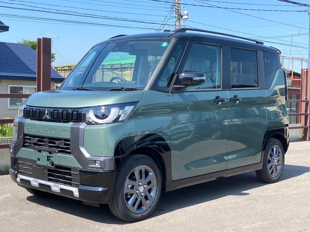 デリカミニ G プレミアム 届出済み未使用車 E-Assist オーディオレス 全方位カメラ アダプティブクルーズコントロール クルーズコントロール マイルドハイブリッド ステアリングヒーター 両側電動スライドドア 4WD(3枚目)