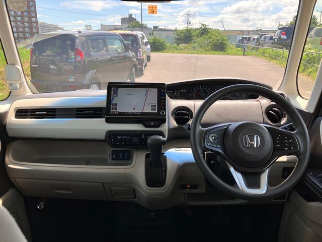 N-BOX G・Lホンダセンシング 衝突被害軽減ブレーキ 両側電動スライドドア イージークローザー スマートキー プッシュスタート LEDヘッドライト オートライト クルーズコントロール 純正ナビゲーション バックカメラ ETC 4WD(16枚目)
