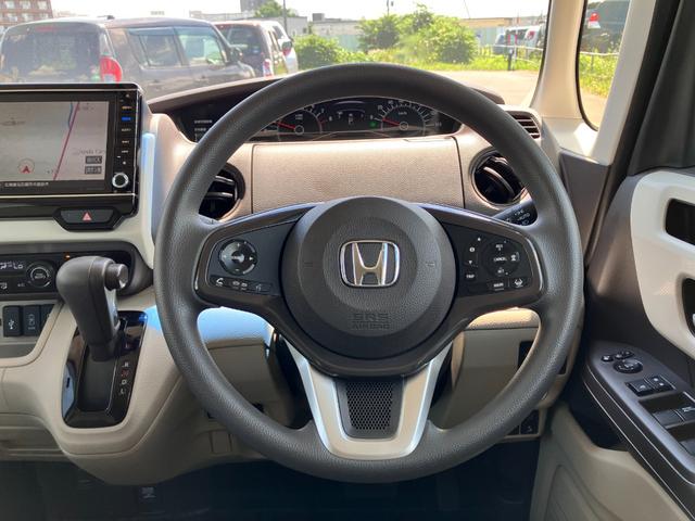 N-BOX G・Lホンダセンシング 衝突被害軽減ブレーキ 両側電動スライドドア イージークローザー スマートキー プッシュスタート LEDヘッドライト オートライト クルーズコントロール 純正ナビゲーション バックカメラ ETC 4WD(18枚目)
