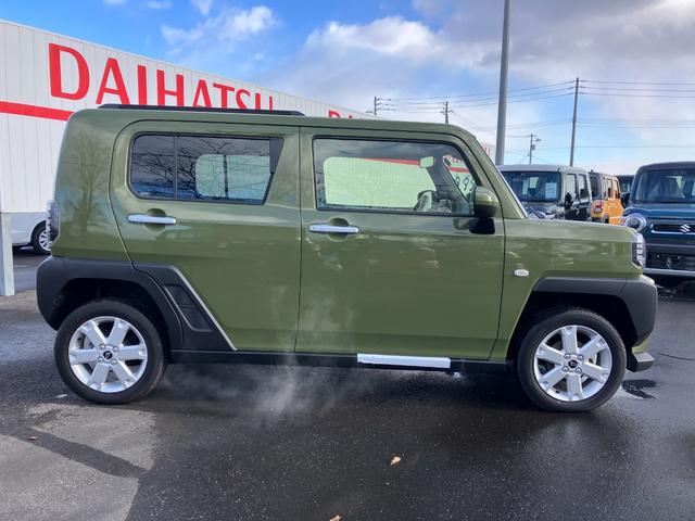 タフト G 届出済み未使用車 衝突被害軽減ブレーキ スマートキー プッシュスタート LEDヘッドライト LEDフォグランプ サンルーフ アイドリングストップ 横滑り防止 クリアランスソナー 純正ナビ バックカメラ(11枚目)