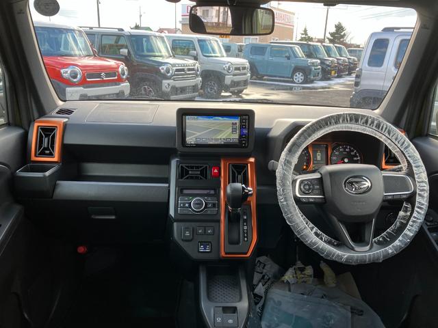 タフト G 届出済み未使用車 衝突被害軽減ブレーキ スマートキー プッシュスタート LEDヘッドライト LEDフォグランプ サンルーフ アイドリングストップ 横滑り防止 クリアランスソナー 純正ナビ バックカメラ(18枚目)