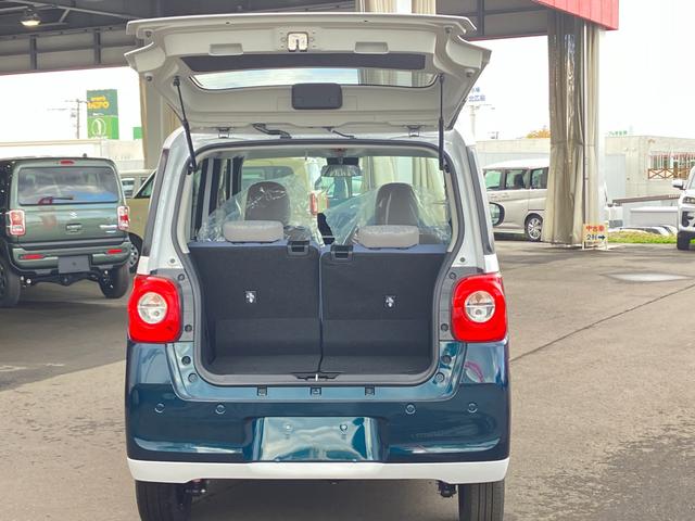 ムーヴキャンバス ストライプスX 届出済み未使用車 スマートアシスト 両側電動スライドドア イージークローザー スマートキー プッシュスタート 電動格納ミラー オーディオレス アイドリングストップ クリアランスソナー 4WD(10枚目)