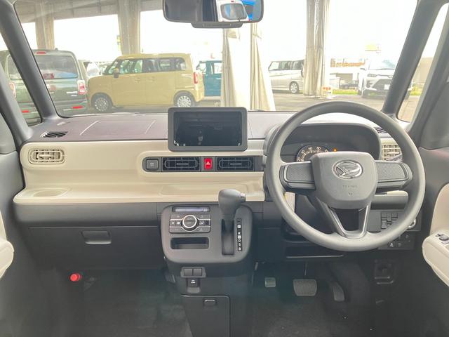 ムーヴキャンバス ストライプスX 届出済み未使用車 スマートアシスト 両側電動スライドドア イージークローザー スマートキー プッシュスタート 電動格納ミラー オーディオレス アイドリングストップ クリアランスソナー 4WD(18枚目)