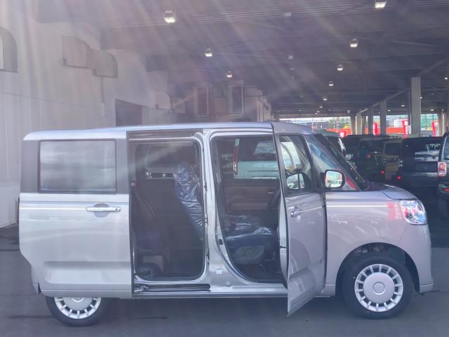 ムーヴキャンバス セオリーＸ　届出済み未使用車　スマートアシスト　両側電動スライドドア　イージークローザー　スマートキー　プッシュスタート　電動格納ミラー　オーディオレス　アイドリングストップ　クリアランスソナー　４ＷＤ（14枚目）