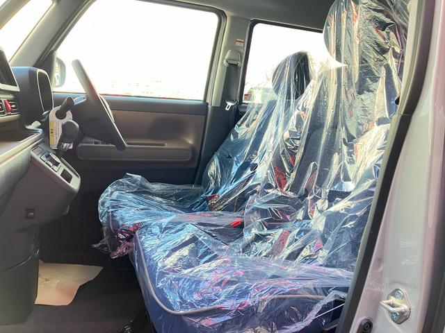 ムーヴキャンバス セオリーＸ　届出済み未使用車　スマートアシスト　両側電動スライドドア　イージークローザー　スマートキー　プッシュスタート　電動格納ミラー　オーディオレス　アイドリングストップ　クリアランスソナー　４ＷＤ（16枚目）