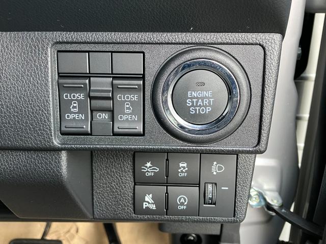 ムーヴキャンバス セオリーＸ　届出済み未使用車　スマートアシスト　両側電動スライドドア　イージークローザー　スマートキー　プッシュスタート　電動格納ミラー　オーディオレス　アイドリングストップ　クリアランスソナー　４ＷＤ（30枚目）