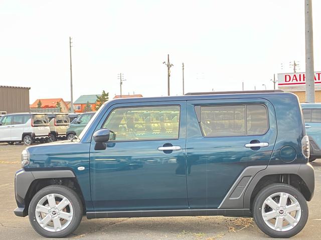 タフト Ｇ　届出済み未使用車　スマートアシスト　オーディオレス　ガラスルーフ　ＬＥＤヘッドライト　電動パーキングブレーキ　ブレーキホールド　クリアランスソナー　アイドリングストップ　横滑り防止　４ＷＤ（5枚目）