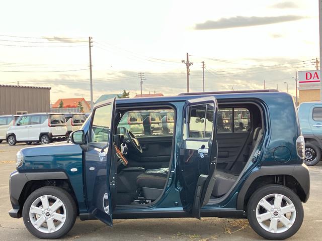 タフト Ｇ　届出済み未使用車　スマートアシスト　オーディオレス　ガラスルーフ　ＬＥＤヘッドライト　電動パーキングブレーキ　ブレーキホールド　クリアランスソナー　アイドリングストップ　横滑り防止　４ＷＤ（7枚目）