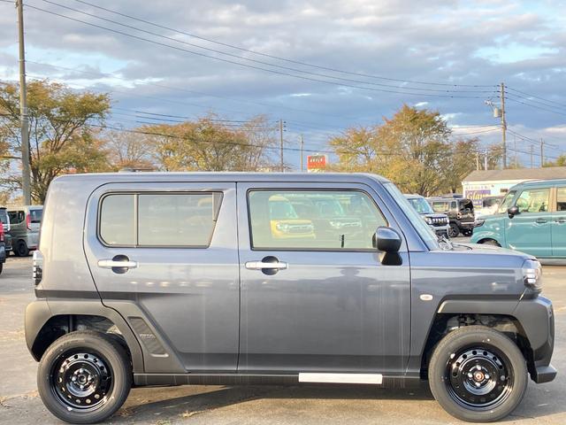 タフト Ｘ　届出済み未使用車　スマートアシスト　オーディオレス　ガラスルーフ　ＬＥＤヘッドライト　電動パーキングブレーキ　ブレーキホールド　クリアランスソナー　アイドリングストップ　横滑り防止　４ＷＤ（12枚目）