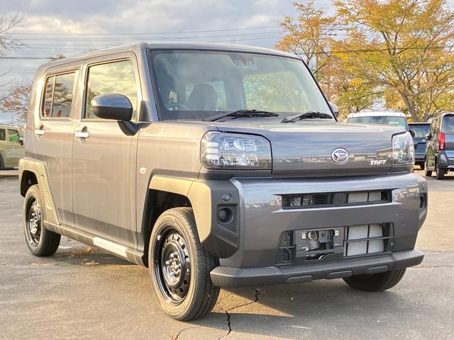 タフト Ｘ　届出済み未使用車　スマートアシスト　オーディオレス　ガラスルーフ　ＬＥＤヘッドライト　電動パーキングブレーキ　ブレーキホールド　クリアランスソナー　アイドリングストップ　横滑り防止　４ＷＤ（15枚目）