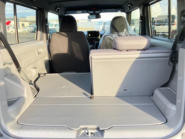 タフト Ｘ　届出済み未使用車　スマートアシスト　オーディオレス　ガラスルーフ　ＬＥＤヘッドライト　電動パーキングブレーキ　ブレーキホールド　クリアランスソナー　アイドリングストップ　横滑り防止　４ＷＤ（21枚目）