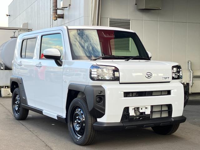 タフト Ｘ　届出済み未使用車　スマートアシスト　オーディオレス　ガラスルーフ　ＬＥＤヘッドライト　電動パーキングブレーキ　ブレーキホールド　クリアランスソナー　アイドリングストップ　横滑り防止　４ＷＤ（15枚目）