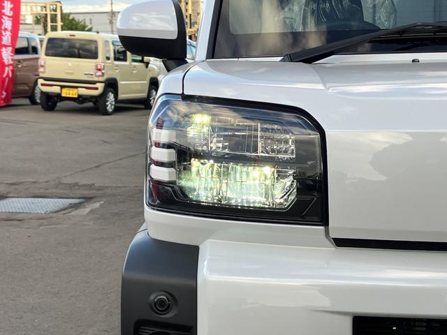 タフト Ｘ　届出済み未使用車　スマートアシスト　オーディオレス　ガラスルーフ　ＬＥＤヘッドライト　電動パーキングブレーキ　ブレーキホールド　クリアランスソナー　アイドリングストップ　横滑り防止　４ＷＤ（44枚目）