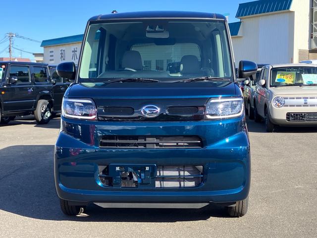 タント X 届出済み未使用車 スマートアシスト 片側電動スライドドア イージークローザー スマートキー プッシュスタート LEDヘッドライト オートライト オーディオレス アイドリングストップ 4WD(2枚目)