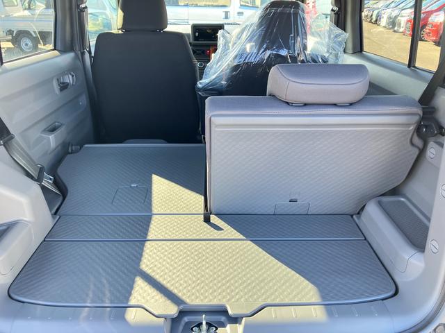 タフト G 届出済み未使用車 スマートアシスト LEDヘッドライト LEDフォグランプ ガラスルーフ オーディオレス 電動パーキングブレーキ ブレーキホールド 純正アルミホイール アイドリングストップ 4WD(22枚目)