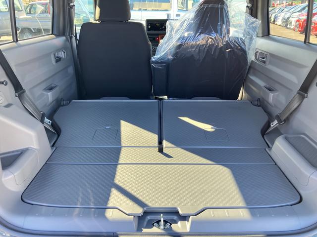 タフト G 届出済み未使用車 スマートアシスト LEDヘッドライト LEDフォグランプ ガラスルーフ オーディオレス 電動パーキングブレーキ ブレーキホールド 純正アルミホイール アイドリングストップ 4WD(23枚目)