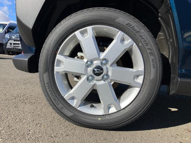 タフト G 届出済み未使用車 スマートアシスト LEDヘッドライト LEDフォグランプ ガラスルーフ オーディオレス 電動パーキングブレーキ ブレーキホールド 純正アルミホイール アイドリングストップ 4WD(45枚目)