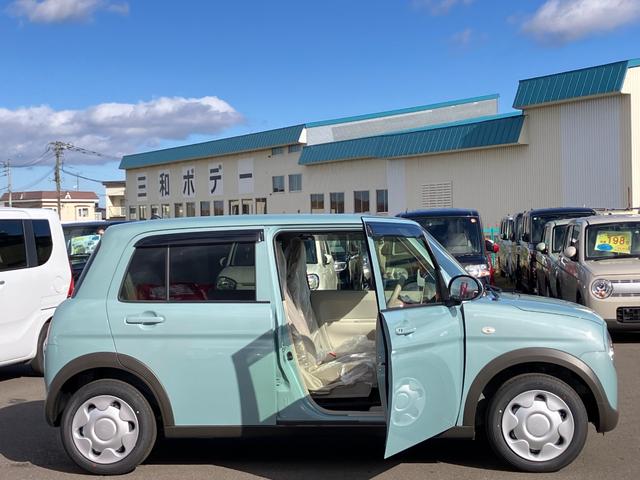 アルトラパン L 届出済み未使用車 デュアルカメラブレーキサポート スマートキー プッシュスタート 電動格納ミラー LEDヘッドライト オートライト クリアランスソナー オーディオレス フルタイム4WD(13枚目)