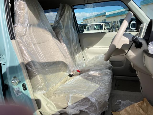 アルトラパン L 届出済み未使用車 デュアルカメラブレーキサポート スマートキー プッシュスタート 電動格納ミラー LEDヘッドライト オートライト クリアランスソナー オーディオレス フルタイム4WD(25枚目)