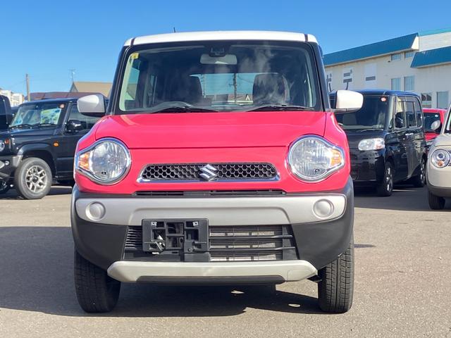 ハスラー G レーダーブレーキサポート スマートキー プッシュスタート 電動格納ミラー シートヒーター 2DINオーディオ アイドリングストップ ハロゲンヘッドライト ヒルディセントコントロール フルタイム4WD(2枚目)