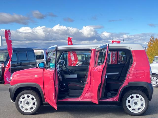 ハスラー G レーダーブレーキサポート スマートキー プッシュスタート 電動格納ミラー シートヒーター 2DINオーディオ アイドリングストップ ハロゲンヘッドライト ヒルディセントコントロール フルタイム4WD(7枚目)