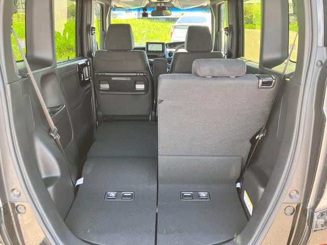 N-BOXカスタム L 松濤被害軽減ブレーキ 片側電動スライドドア イージークローザー スマートキー プッシュスタート LEDヘッドライト LEDフォグランプ オートライト 純正ナビゲーション バックカメラ 4WD(22枚目)