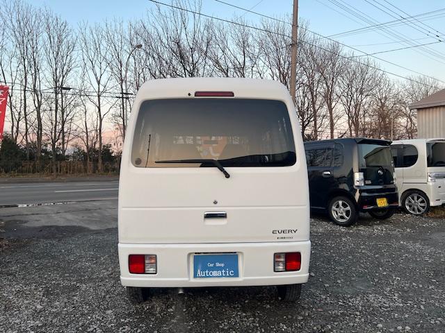 エブリイ ＰＡ　４ＷＤ　ＭＴ　両側スライドドア　エアコン　パワーステアリング　運転席エアバッグ　助手席エアバッグ（10枚目）
