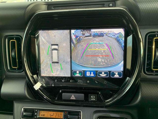 ハスラー ハイブリッドＸ　４ＷＤ　ＥＴＣ　全周囲カメラ　ナビ　ＴＶ　クリアランスソナー　オートクルーズコントロール　レーンアシスト　衝突被害軽減システム　オートライト　ＬＥＤヘッドランプ　スマートキー　アイドリングストップ（4枚目）