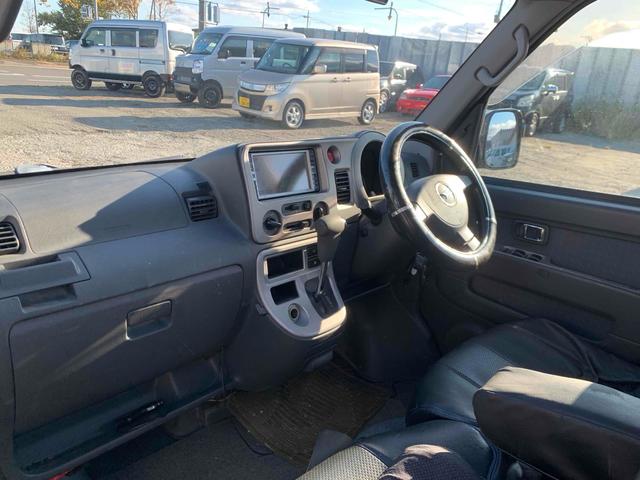 アトレーワゴン カスタムターボＲＳ　４ＷＤ　両側スライドドア　ナビ　ＨＩＤ　キーレスエントリー　電動格納ミラー　ベンチシート　ＡＴ　ＡＢＳ　アルミホイール　衝突安全ボディ　エアコン　パワーステアリング　パワーウィンドウ（9枚目）