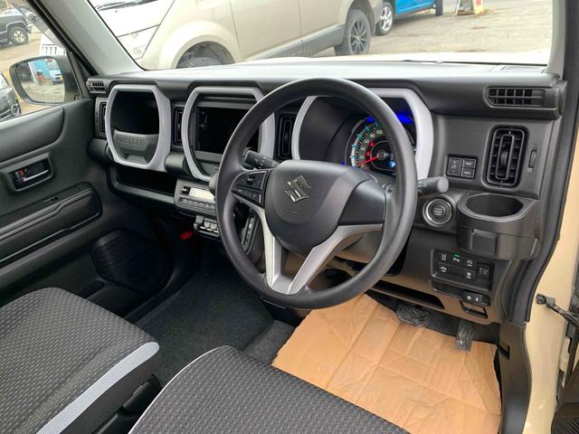 ハスラー ハイブリッドＧ　外装タフワイルドにカスタマイズ　４ＷＤ　クリアランスソナー　レーンアシスト　衝突被害軽減システム　スマートキー　アイドリングストップ　電動格納ミラー　シートヒーター　ＣＶＴ　盗難防止システム　ＡＢＳ　ＥＳＣ　アルミホイール（8枚目）