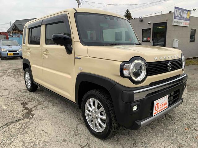 ハスラー ハイブリッドＧ　外装タフワイルドにカスタマイズ　４ＷＤ　クリアランスソナー　レーンアシスト　衝突被害軽減システム　スマートキー　アイドリングストップ　電動格納ミラー　シートヒーター　ＣＶＴ　盗難防止システム　ＡＢＳ　ＥＳＣ　アルミホイール（12枚目）