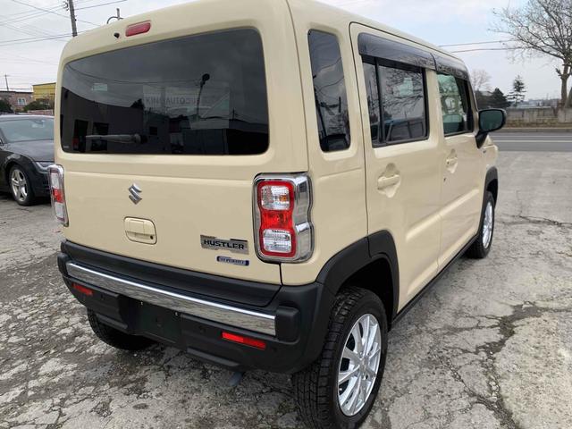 ハスラー ハイブリッドＧ　外装タフワイルドにカスタマイズ　４ＷＤ　クリアランスソナー　レーンアシスト　衝突被害軽減システム　スマートキー　アイドリングストップ　電動格納ミラー　シートヒーター　ＣＶＴ　盗難防止システム　ＡＢＳ　ＥＳＣ　アルミホイール（13枚目）