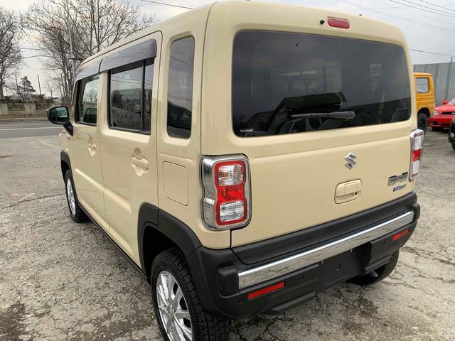 ハスラー ハイブリッドＧ　外装タフワイルドにカスタマイズ　４ＷＤ　クリアランスソナー　レーンアシスト　衝突被害軽減システム　スマートキー　アイドリングストップ　電動格納ミラー　シートヒーター　ＣＶＴ　盗難防止システム　ＡＢＳ　ＥＳＣ　アルミホイール（15枚目）