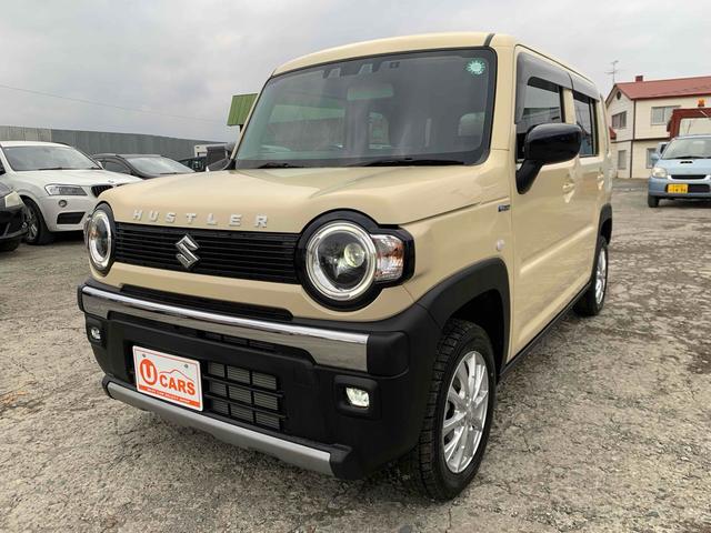 ハスラー ハイブリッドＧ　外装タフワイルドにカスタマイズ　４ＷＤ　クリアランスソナー　レーンアシスト　衝突被害軽減システム　スマートキー　アイドリングストップ　電動格納ミラー　シートヒーター　ＣＶＴ　盗難防止システム　ＡＢＳ　ＥＳＣ　アルミホイール（17枚目）