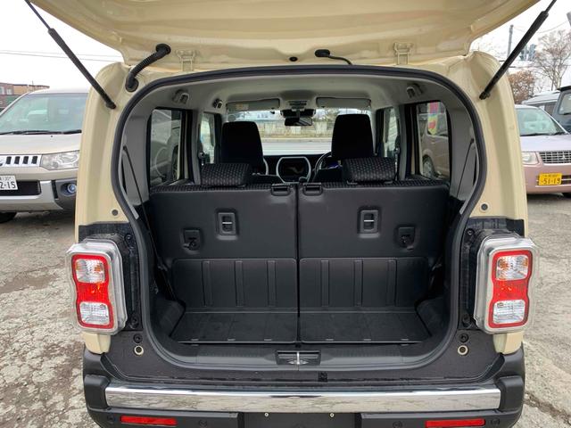 ハスラー ハイブリッドＧ　外装タフワイルドにカスタマイズ　４ＷＤ　クリアランスソナー　レーンアシスト　衝突被害軽減システム　スマートキー　アイドリングストップ　電動格納ミラー　シートヒーター　ＣＶＴ　盗難防止システム　ＡＢＳ　ＥＳＣ　アルミホイール（19枚目）