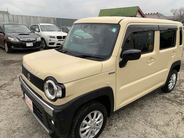 ハスラー ハイブリッドＧ　外装タフワイルドにカスタマイズ　４ＷＤ　クリアランスソナー　レーンアシスト　衝突被害軽減システム　スマートキー　アイドリングストップ　電動格納ミラー　シートヒーター　ＣＶＴ　盗難防止システム　ＡＢＳ　ＥＳＣ　アルミホイール（22枚目）