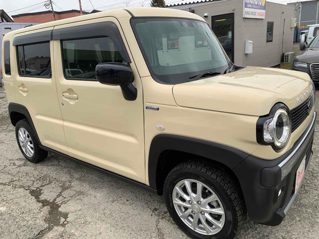ハスラー ハイブリッドＧ　外装タフワイルドにカスタマイズ　４ＷＤ　クリアランスソナー　レーンアシスト　衝突被害軽減システム　スマートキー　アイドリングストップ　電動格納ミラー　シートヒーター　ＣＶＴ　盗難防止システム　ＡＢＳ　ＥＳＣ　アルミホイール（26枚目）